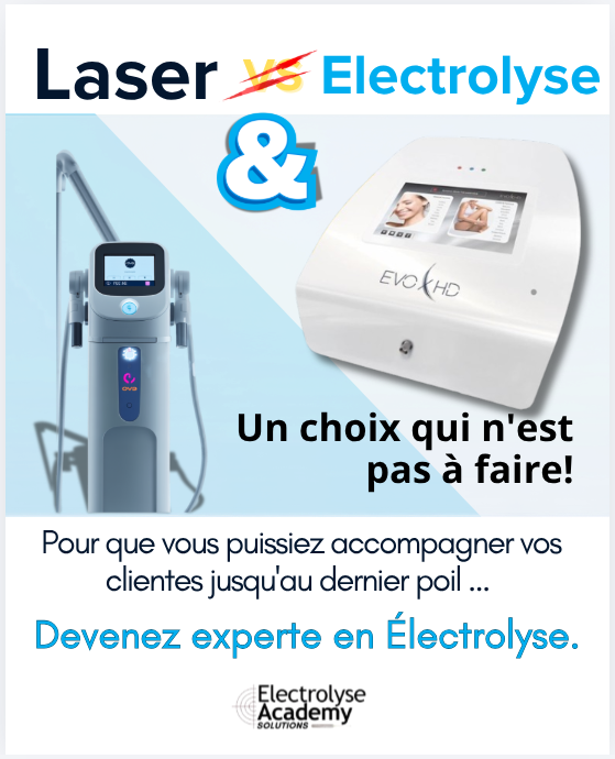 Laser et électrolyse, un choix qui n'est pas à faire