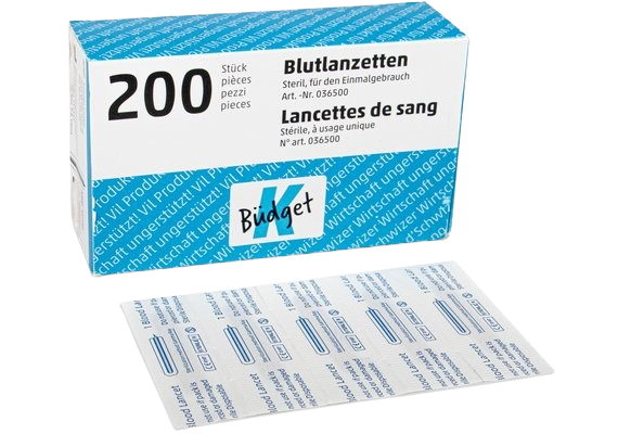 Boîte de 200 Lancettes stériles